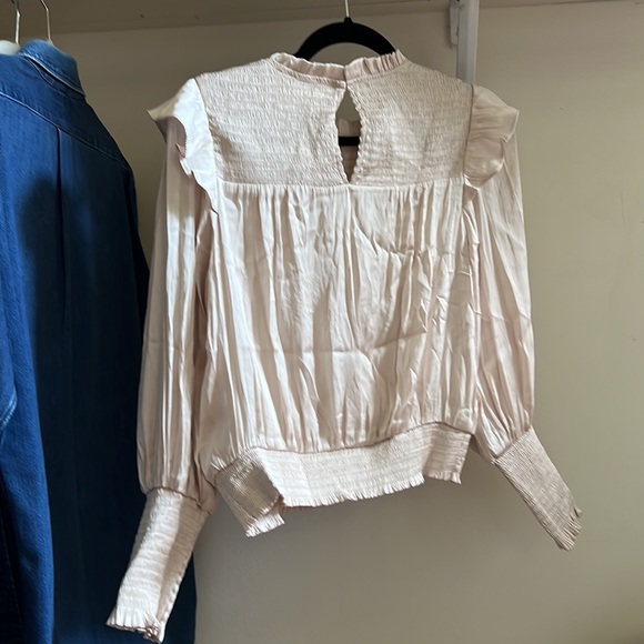 Rushed Silk blouse - Picture 2 of 3